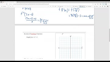 6.4 - Use Inverse Functions