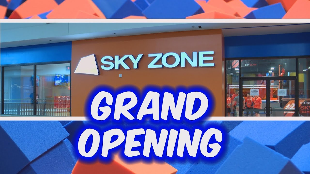 Sky Zone Opens at Irving Mall YouTube