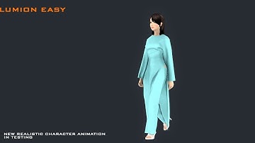 New realistic character testing | Lumion Easy