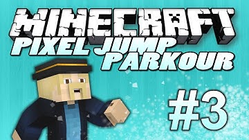 Minecraft Pixel Jump Parkour | Ep 3 | "Lots of Ores!" (Minecraft Parkour Map)