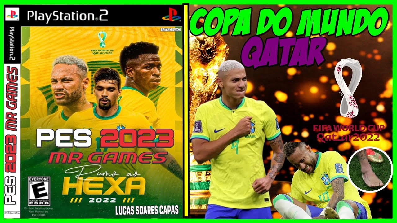 jogo de futebol 2023 para ps2 com capa