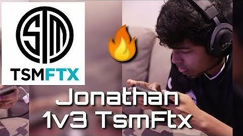 Jonathan 1v3 TSM FTX | TapaTap vs TSM FTX vs GXR | Jonathan POV