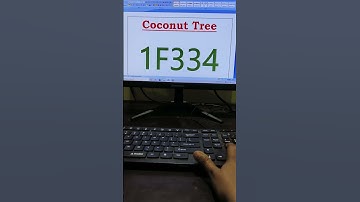 How to create Coconut Tree 🥥🌲 Symbol in ms word ||Lakshya computers|| #shortsfeed #ytshorts #shorts