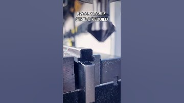 Making precision attachment guides for the mill table. #rotarytable #robsgarage #minilathe #minimill