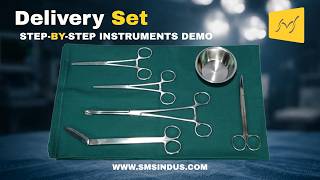 Delivery Set Complete Overview Obstetric Surgical Instruments & Clinical Applications screenshot 5