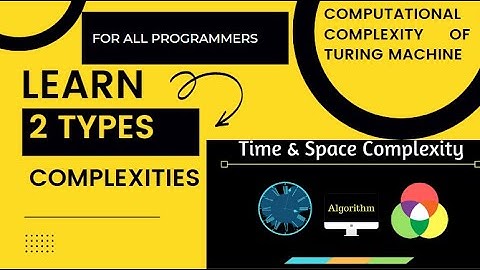 Computational Complexity of Turing Machine|| Measuring  Time and Space Complexity|| TOC Lectures