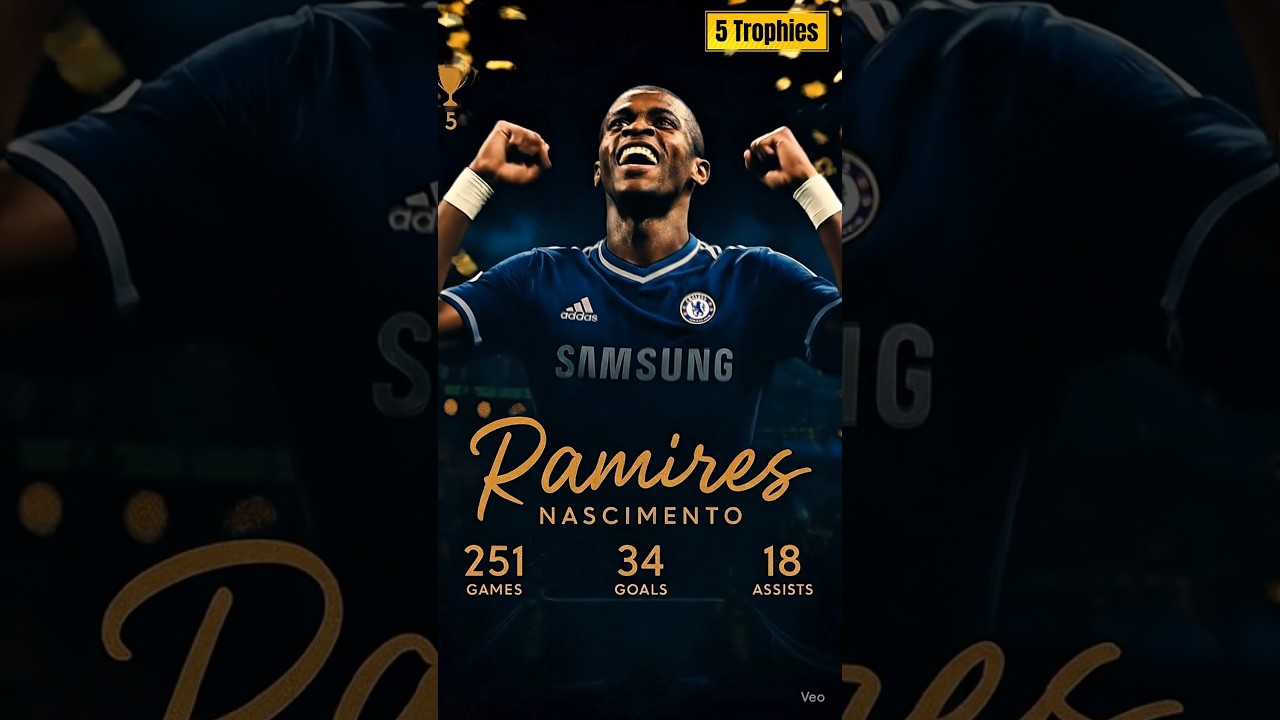 👀 Ramires Chelsea FC Career Stats Revealed