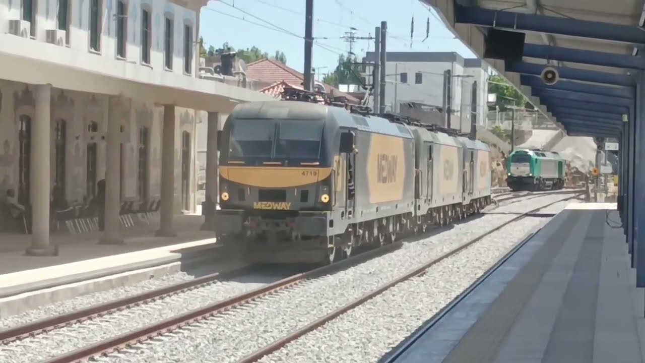 Comboios em Vilar Formoso - 22jul24 - 3ª Parte