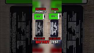 NOTHING PHONE 3 🆚️ PIXEL 9 BATTERY⚡️ TEST?😱
