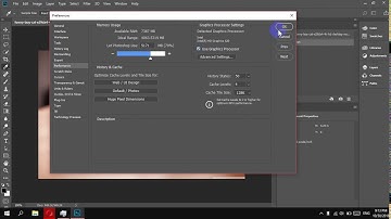 How To Enable Use Graphics Processor in Photoshop