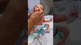UPDATE 🚨 the baby is steadily recovering and responsive.💔🥺