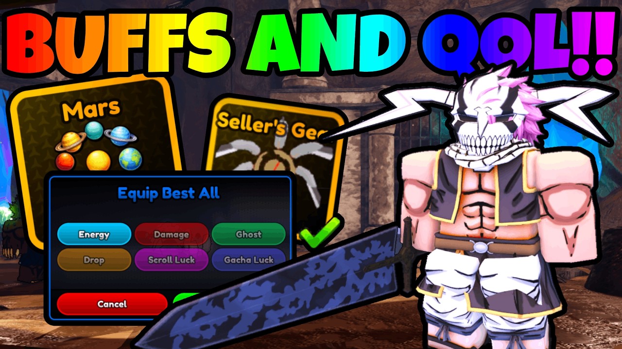 The *QOL MINI UPDATE* Gives OP BUFFS!! (New Codes, Accessories, & More!) Anime Ghosts