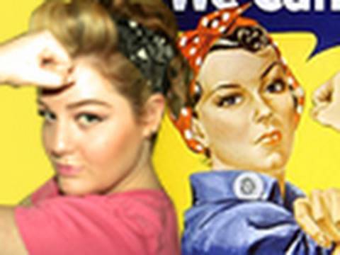 "Rosie The Riveter 2010" | Rockabilly Hair Style