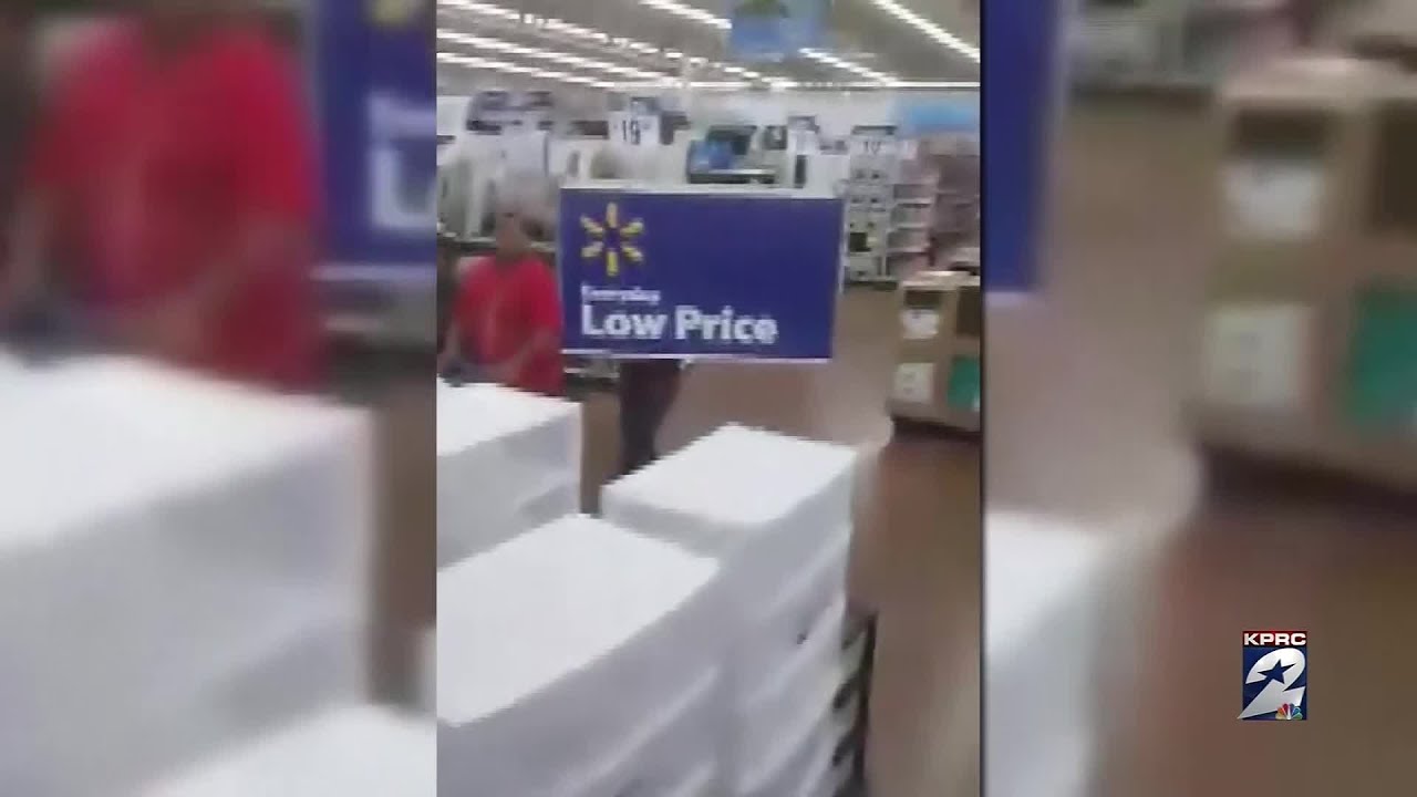 VIDEO Men Ride Horses Into Walmart YouTube