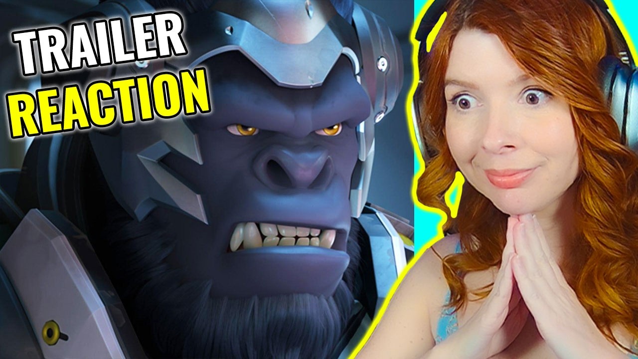 Overwatch Noob Discovers Winston | Recall Cinematic Reaction