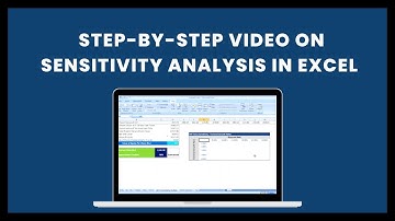 Step-By-Step Video on Sensitivity Analysis in Excel used in Financial Modeling | FinanceWalk