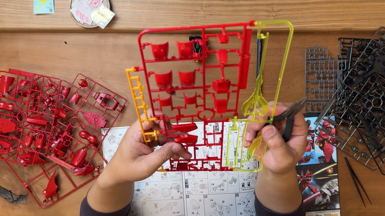 [ASMR] MSN-04 SAZABI | 1/144 HGUC [UNIVERSAL CENTURY] 088 / EPⅡ (No Talking)