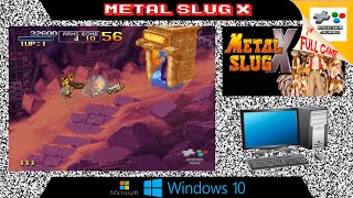 Metal Slug X - PC [Steam] [Longplay]