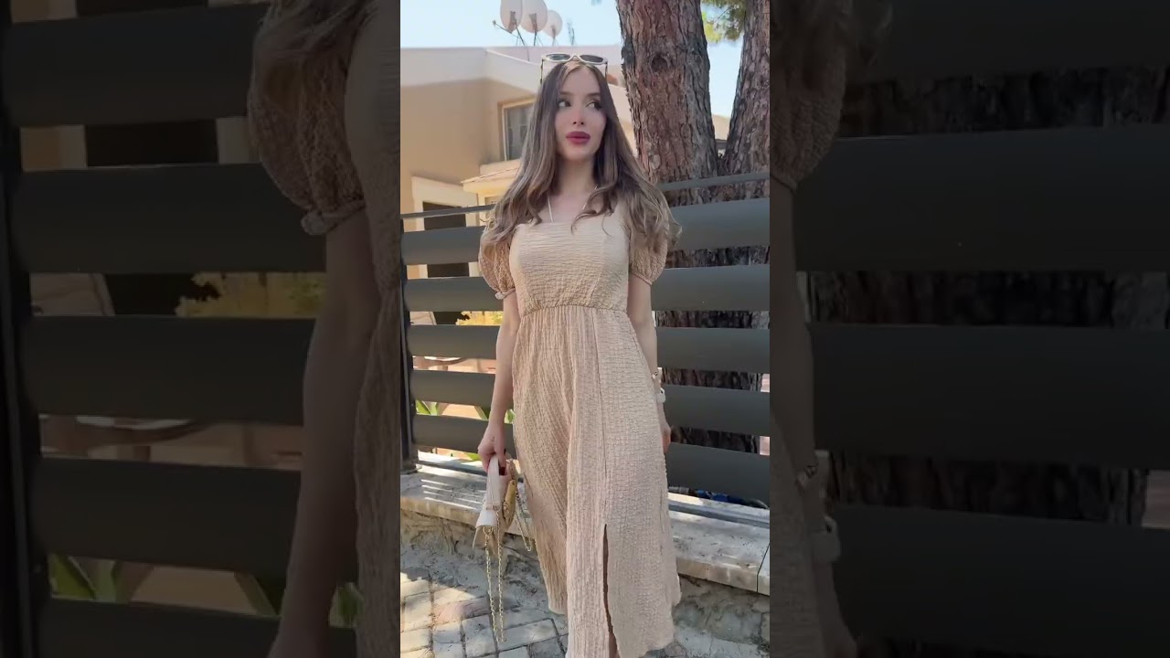 Girls,spend your day with sneakers and sandal,you can dress it up with your heels. Seersucker Dress💕