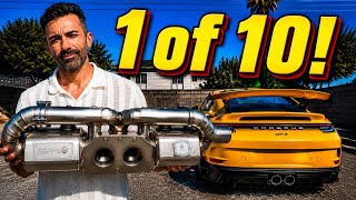 I Made My Own Exhaust for the 992 GT3