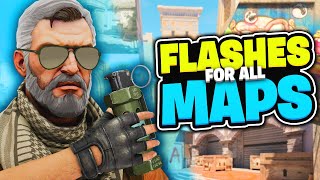 3 MUST KNOW FLASHES For Every Map in CS2