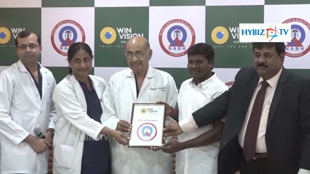 Win Vision Eye Hospitals, Hyderabad has Received NABH accreditation | hybiz