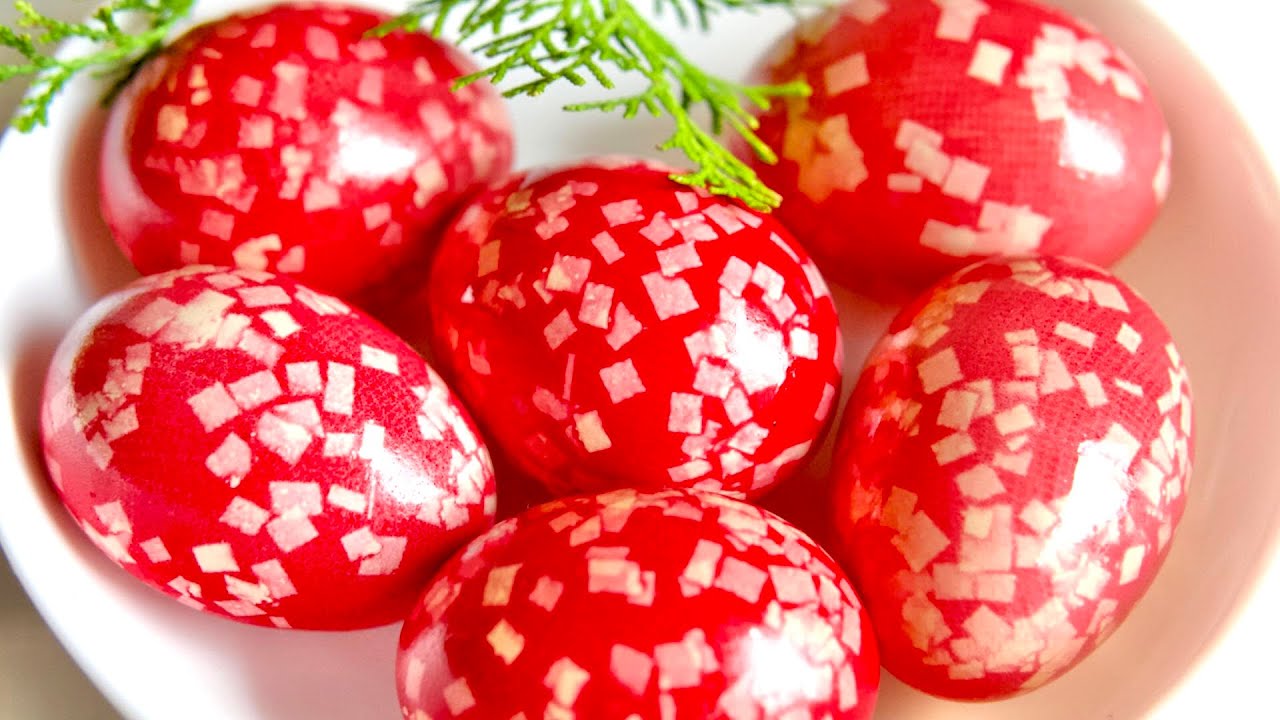 So bemalen Sie Eier für Ostern 2024 auf originelle und schöne Weise mit Papier