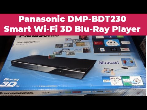 Panasonic DMP-BDT230 Smart Wi-Fi 3D Blu-Ray Player | Know the player