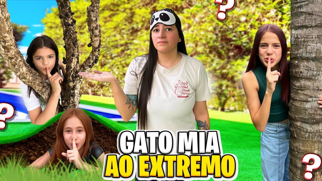 DESAFIO DO GATO MIA*QUEM FOI O VENCEDOR? Feat: Jessica Sousa, Gabi e Susu e Manu (ketlynmusketo)