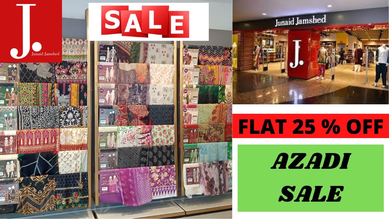 J. SALE AZADI SALE FLAT 25% OFF AUGUST 2021 |DRESSING BEAUTY