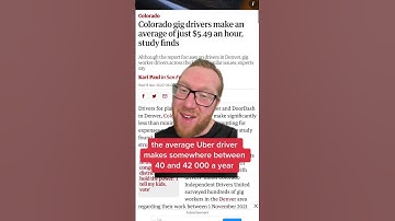 Uber CEO caught lying about driver pay!