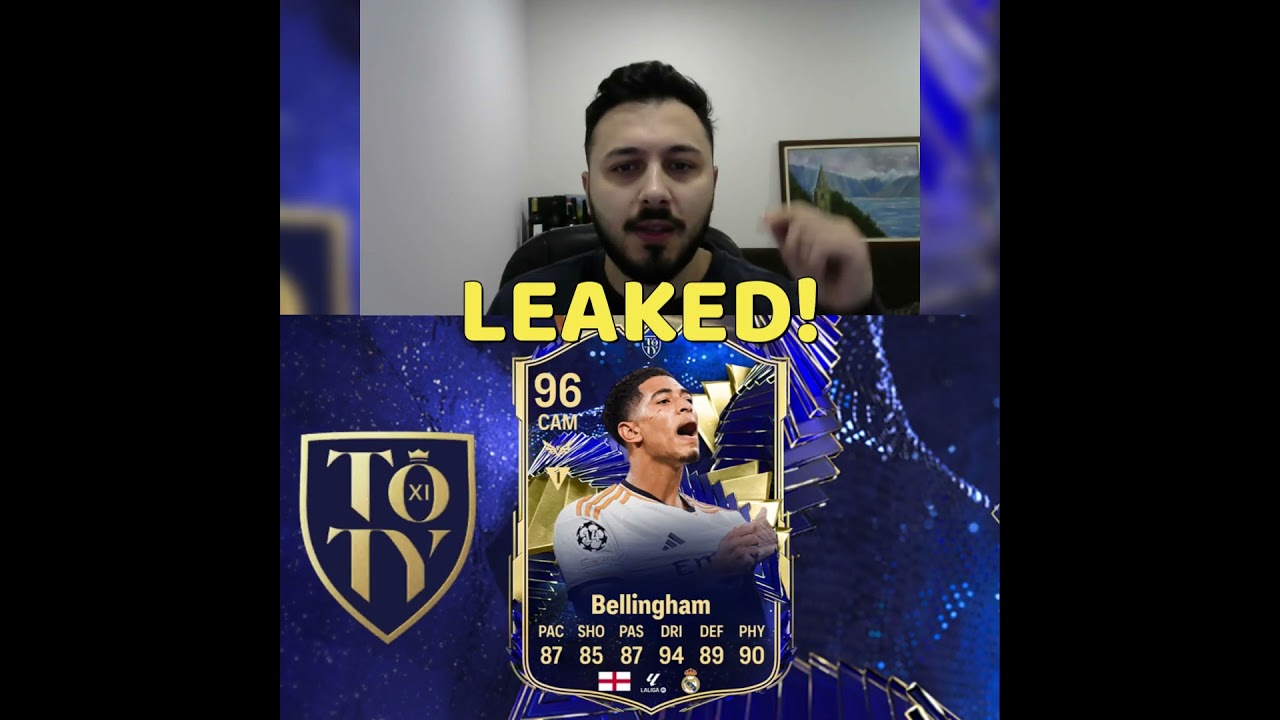 TOTY JUDE BELLINGHAM! 🔥 🚨 