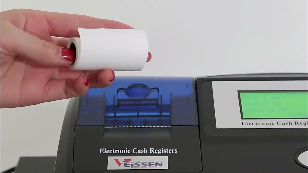 How to use a Veissen Cash Register pos system YouTube