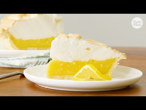 How to Make Lemon Meringue Pie I Taste of Home Test Kitchen