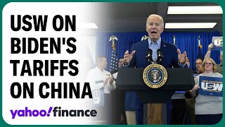 United Steel Workers Union on Biden's tariffs on China: We have a president that totally gets it