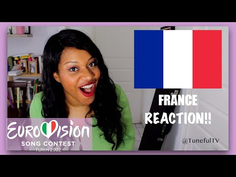 FRANCE Eurovision 2022 Reaction (Tuneful TV)