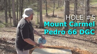Hole 5 at Mount Carmel Park DGC (Formerly Pedro 66 DGC)