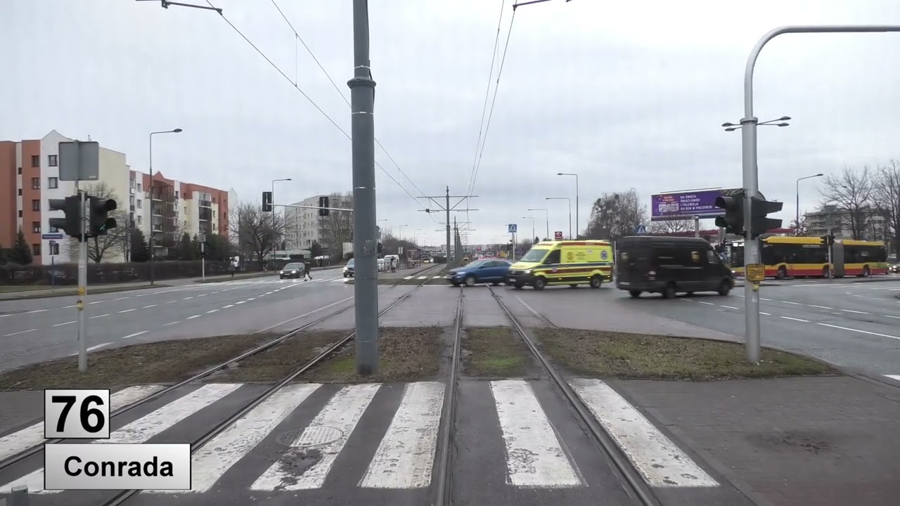 Tramwaje Warszawa 2023 Linia 76