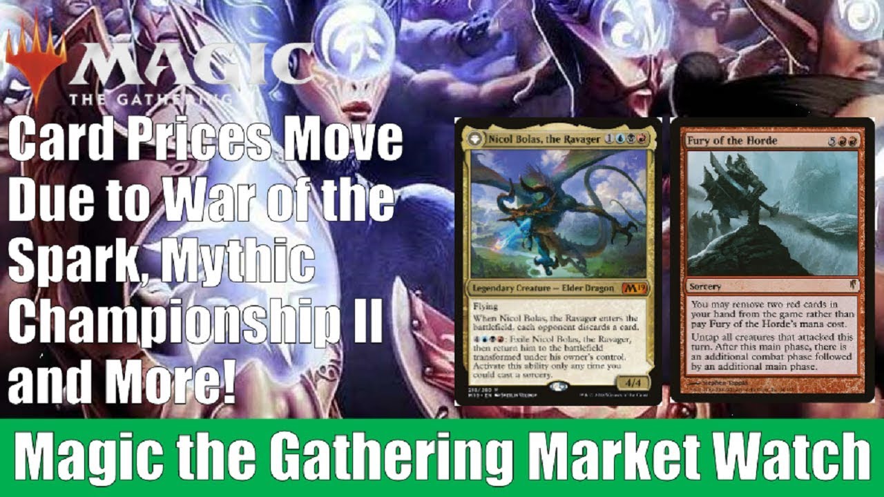 MTG Market Watch: Card Prices Move Due to War of the Spark, Mythic Championship II, and More MTG Market Watch: Card Prices Move Due to War of the Spark, Mythic Championship II, and More