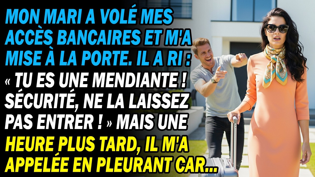 Mon Mari A Volé Mes 💳🔑 Accès Bancaires Puis M'a Mise À La Porte. Il A Ri  Tu Es Une Mendiante! ⁉😨