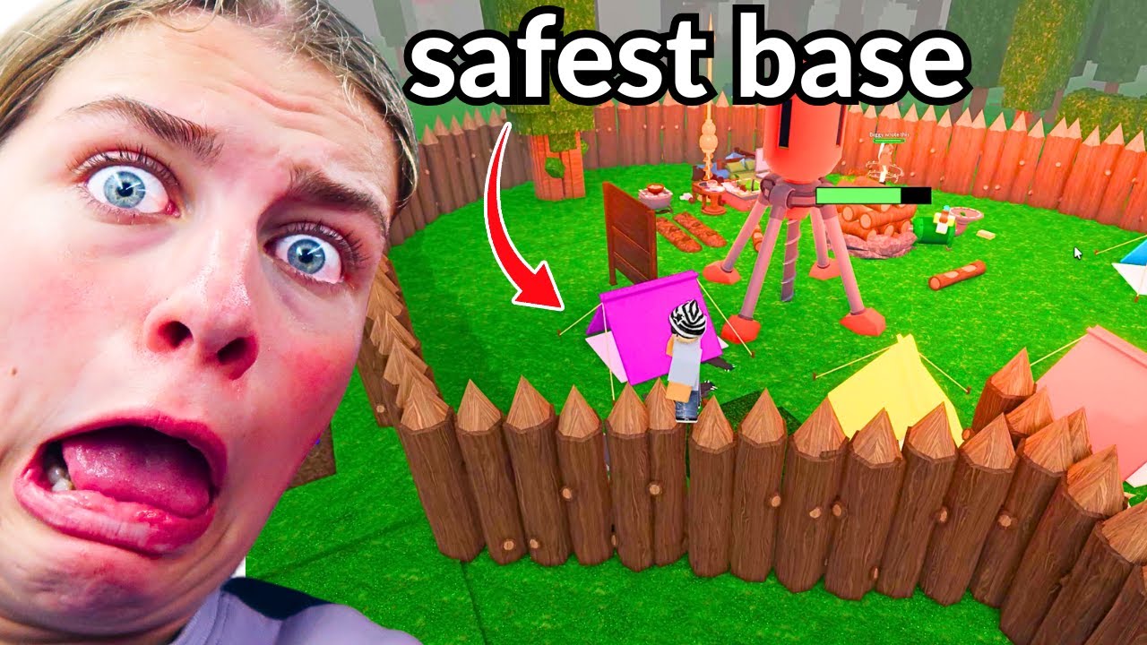 We Competed to Build the BEST SURVIVAL BASE in Roblox (99 Night survived ?)
