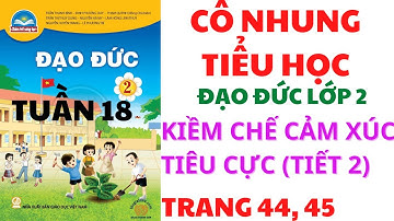 Đạo đức lớp 2 | Tuần 18 | Kiềm chế cảm xúc tiêu cực | Tiết 2 | Trang 44, 45 | Chân trời sáng tạo |