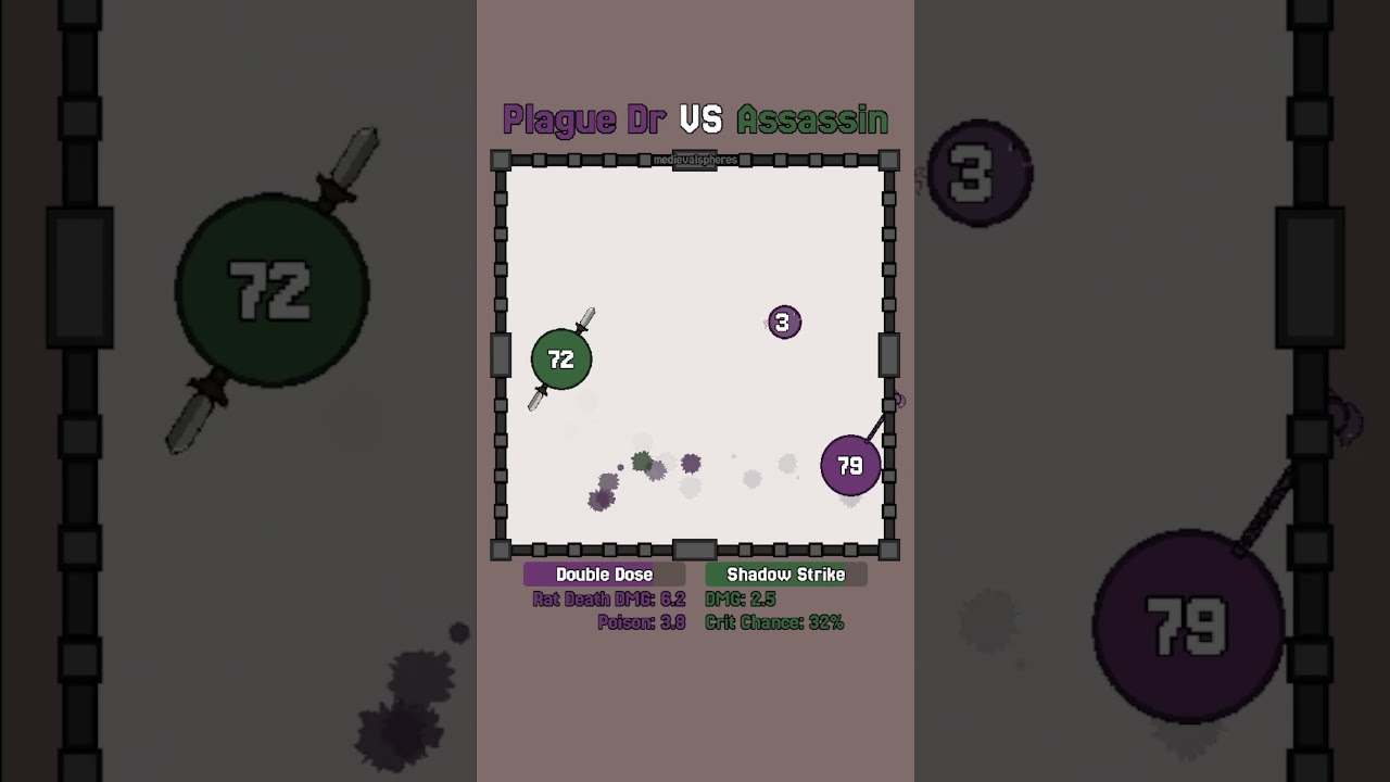 Чумной Доктор 🐀 против 🔪 Убийцы