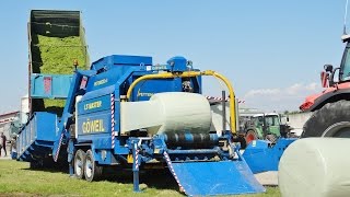 GÖWEIL LT - MASTER + Same Iron 220 | Baling and Wrapping Silage