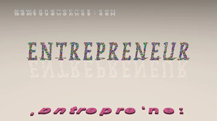 How do you use entrepreneur in a sentence? (2023)