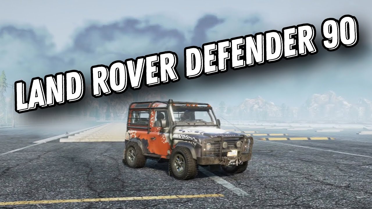 Land Rover Defender 90 / Snowrunner / Автомобили из игр