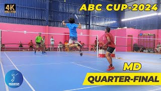ARUMUGAM / STAINES vs SARAN / SHEGIN - Men's Open Doubles 2024 | ABC TROPHY | Quarters Finals