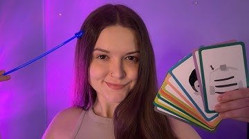ASMR Cognitive Exam 🧠 Memory & Attention Tests ~ Soft Spoken Doctor Roleplay