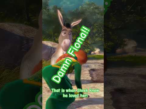 Fiona Farting Blooper on Shrek Video. #shorts