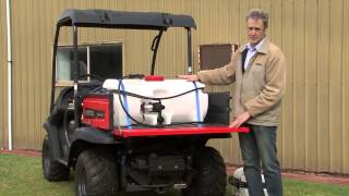 Croplands | CropPak 12 volt sprayer | Demonstration